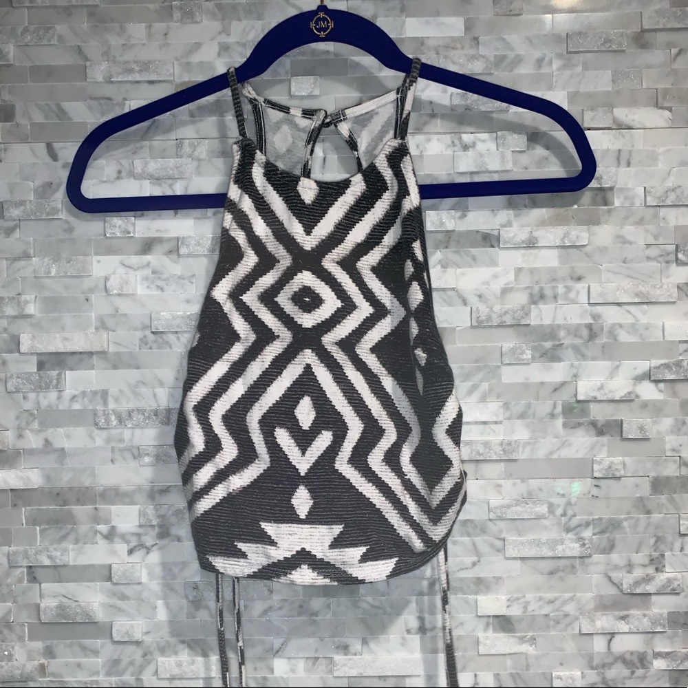 PacSun Side Tie Crop Top XS